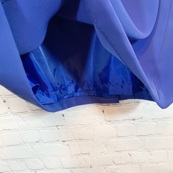 Kasper Navy Blue long pencil skirt size 8P - Picture 6 of 7